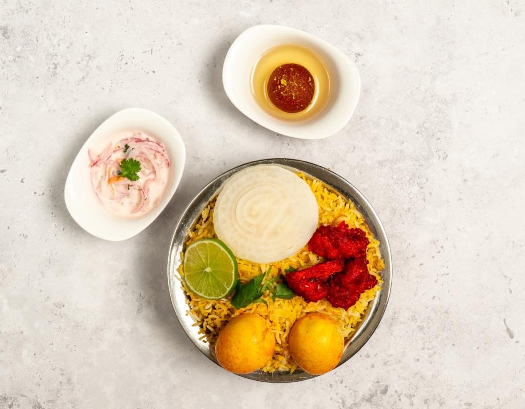 Egg Dum Biryani - Mughal the Biryani House